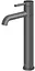 Смеситель для умывальника Kohlman Axel graphite высокий QB170AG Графит - миниатюра 1