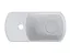 Умивальник Miraggio Helix R глянсовий 0001549, Білий - мініатюра 4
