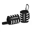 Бинти для зап'ясть (кистьові бинти) Cornix Wrist Wraps XR-0194 Black/White - миниатюра 2