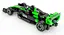 Конструктор дитячий болід Stake F1 Team KICK Sauber C44 зелений RASTAR - мініатюра 3