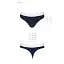 Спортивные трусики-стринги Passion PS007 Panties navy blue L - миниатюра 4