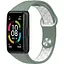 Ремінець DK CDK Silicone Sport Band Nike для Huawei Band 6 (012812) (light green / white) - мініатюра 1
