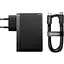 Мережевий зарядний пристрій Baseus GaN5 Pro Fast Charger 160W + Cable USB-C to USB-C Black (P10110825113-00) [136665] - мініатюра 1