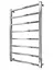 Водяной полотенцесушитель Mario Inox Токио 770x530/500 1.7.044615.P, Хром, нижнее - миниатюра 1