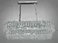Шедевральная хрустальная люстра овальной формы на 10 ламп, хром. - миниатюра 2