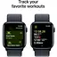 Смарт-годинник Apple Watch SE 2 GPS 44mm Midnight Aluminium Case w. Ink Sport Loop (MXEP3) - мініатюра 6