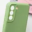 Чохол TPU Getman Liquid Silk Full Camera для Samsung Galaxy S21 Зелений / Pistachio - мініатюра 4