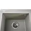 Гранитная мойка Globus Lux Lama серый камiнь 410x500 мм А0005, Серый - миниатюра 4