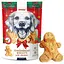 Печенье для собак Wanpy Gingerbread Biscuits с курицей 0.1 кг - хрустящее лакомство с вяленым мясом и корицей - миниатюра 1