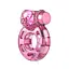 Ерекційне кільце Baile Cock Ring Bear 4.5 см рожевий - мініатюра 2