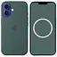 Чехол Epik Silicone case AAA with Magsafe and Animation для Apple iPhone 16, 6.1 Lake Green - миниатюра 1