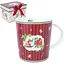 Чашка новорічна Magic Christmas R33350-1 фарфорова у подарунковій коробці 320 мл Червона - мініатюра 1
