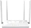 Маршрутизатор Netis NC21, белый, AC1200 (2,4 ГГц до 300 Мбит/с, 5 ГГц до 867 Мбит/с), 3xLAN, 4 внешних несъемных антенны - миниатюра 1