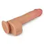 Реалістичний вібратор Lovetoy Dual Layer Rotating Nature Cock Anthony 21.5 см тілесний - мініатюра 4