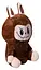 Детский набор Игрушка плед Лабуба коричневый, мягкая игрушка с пледом для детей - миниатюра 4