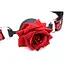 Кляп Master Series Eye-Catching Ball Gag With Rose - миниатюра 3