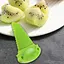Нож резак для очистки киви от кожуры приспособление очиститель для чистки киви манго фруктов, Kitchen Master Салатовый 86354 - миниатюра 7