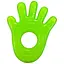 Іграшка-прорізувач Munchkin Fun Ice Chewy Teether Ручка зелена (011324.03) - мініатюра 2