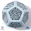 Кубик Q-Workshop  Weather Generator Die: Blue&Black (12VWTG02) - мініатюра 1