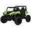 Електромобіль дитячий Bambi M 5911EBLR-2-5 на 2 моторах та USB для музики 24V Зелено-чорний - мініатюра 1