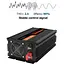Інвертор перетворювач напруги Edecoa Spannungswandler 12-230v 2500/5000w чистий синус (пульт дистанційного керування) - мініатюра 4