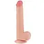Фалоімітатор LoveToy Sliding-Skin Dual Layer Dong 22 см тілесний - мініатюра 2