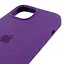 Чохол Epik Silicone Case Full Protective AA with MagSafe для Apple iPhone 14, 6.1 Фіолетовий/Amethyst - мініатюра 4