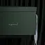 Ковдра MirSon Imperial Satin Luxe зимова 110х140 см біла із зеленим кантом - мініатюра 17
