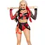 Еротичний костюм Leg Avenue Crime Spree Sweetie Costume S - мініатюра 1