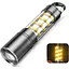 Світлодіодний ліхтарик, що перезаряджається, потужний ліхтарик, що перезаряджається - Водонепроникний яскравий ліхтарик - мініатюра 1