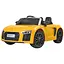 Электромобиль детский Bambi M 3449EBLR-6 Audi на пульте управления с музыкой и светом желтый - миниатюра 1