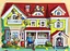 Дерев’яний пазл-вкладиш Котячий літній будинок, ПСД272 - мініатюра 1