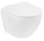Унитаз подвесной безободковый Kroner Harz WHI483632 TORNADO с сиденьем (KH483632WHIT) (CV032967) - миниатюра 1