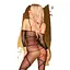 Бодистокинг с контрастным узором Penthouse - Under Arrest Black S/M/L - миниатюра 2