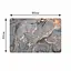 Суперпоглощающий Диатомитовый Коврик Aquarius для ванной 60 х 90 см Серый Мрамор - миниатюра 2