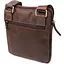 Практичная сумка для мужчин на плечо из натуральной винтажной кожи SHVIGEL 20х22х4 см sum0027429 - миниатюра 2