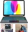 Чохол ROOFEI для iPad 10-го покоління (10,9 дюйма, 2022 р.) зі знімною клавіатурою: 7-колірне підсвічування, сенсорна панель - мініатюра 4