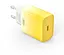 Зарядное устройство для XO CE18 30W набор с кабелем Type-C Lightning желтый - миниатюра 3