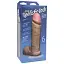 Фаллоимитатор Realistic Cock Ultraskyn 6 Inch 17.3 см телесный - миниатюра 2