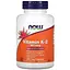 Витамины и минералы NOW Vitamin K2 100 mcg, 250 вегакапсул - миниатюра 1