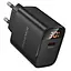Сетевое зарядное устройство для Borofone BA97A Ilustre single-port PD30W charger with digital display (EU) черный - миниатюра 3