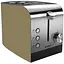 Тостер Silver Crest STS 850 B1 - бежевий 2 отсека для тостов, 7 степеней пропекания - миниатюра 1