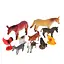Игровой набор фигурок Bambi Домашние животные Н641-1, 10 штук в комплекте - миниатюра 1