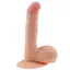 Реалистичный фаллоимитатор The Ultra Soft Dude 7.5" 18 см телесный - миниатюра 3