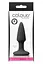 Анальна пробка Colours Pleasure Small Plug 11.5 см (чорний) - мініатюра 2