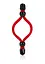 Эрекционное кольцо CalExotics Sean Michaels Love Ring красный - миниатюра 3