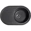 Кухонная мойка Romzha Elegancia 77 Grafit (201) - миниатюра 1
