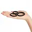 Набор эрекционных колец You2Toys Cock Ring Set 3 шт. черный - миниатюра 4