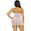 Міні-сукня Leg Avenue Rhinestone halter mini dress White One size - мініатюра 2