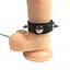 Кольцо для пениса Penis Ring с шипами и поводком, натуральная кожа - миниатюра 5